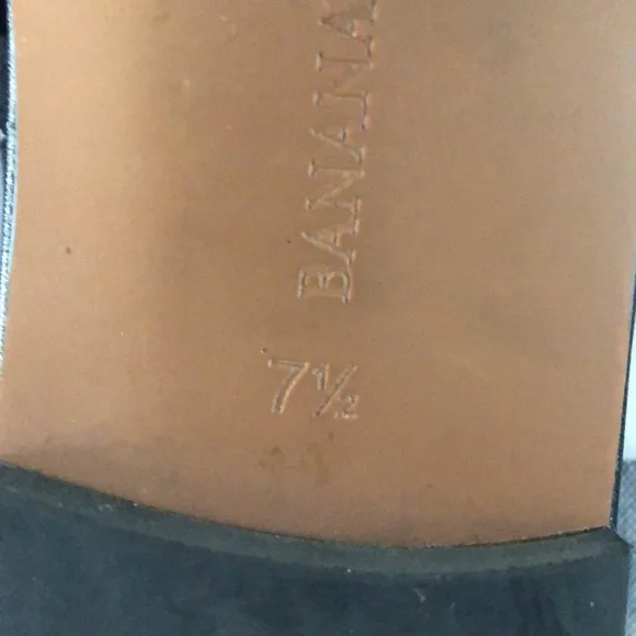 Banana Republic Black Flats - Picture 10 of 13